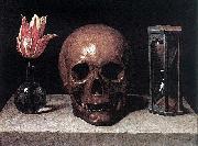 Philippe de Champaigne Still-Life with a Skull Sweden oil painting artist